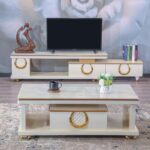 1.5 Metres Adjustable TV Stand With Center Table