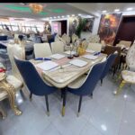 6 Seaters Luxury Marble Dining Table