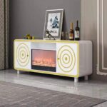 Classic Fireplace TV Stand With Remote Control