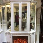 Exquisite Fireplace Wine Bar Cabinet