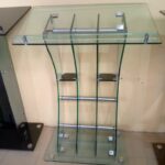 Exquisite Tempered Glass Church Pulpit