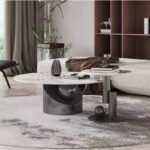 Luxury Marble Center Table 2 in 1